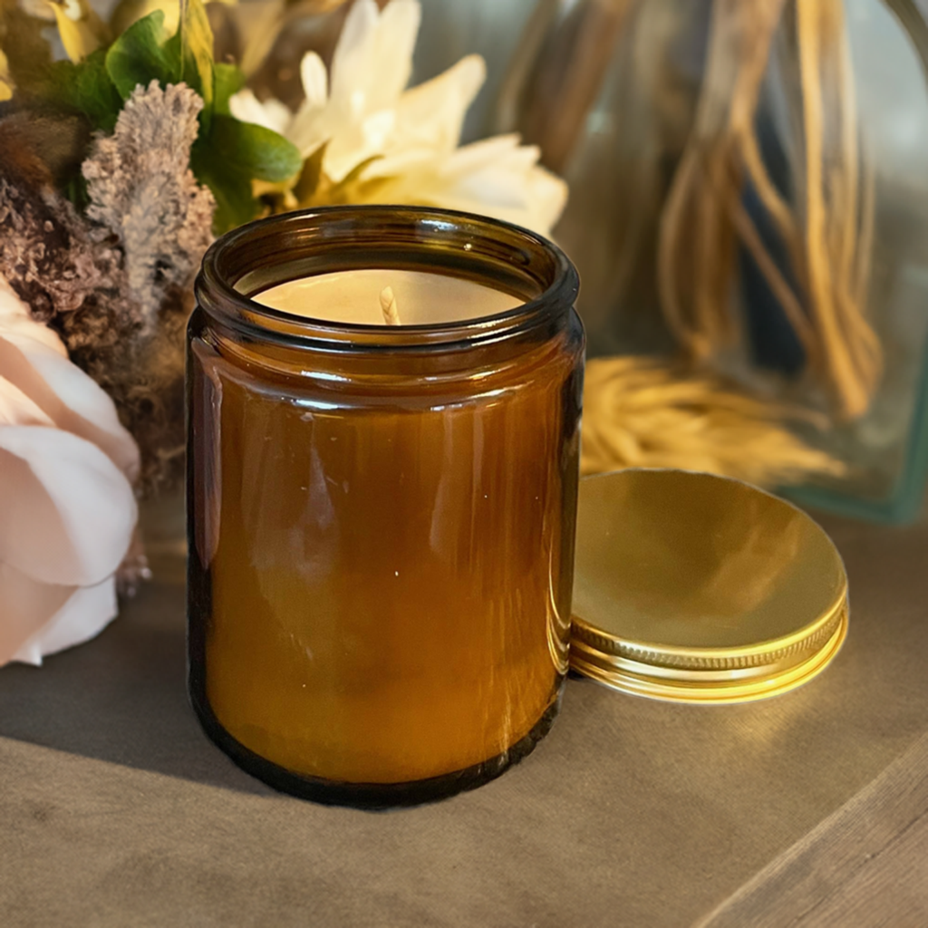 Basil and Sage - 100% Natural Beeswax Blend Candle