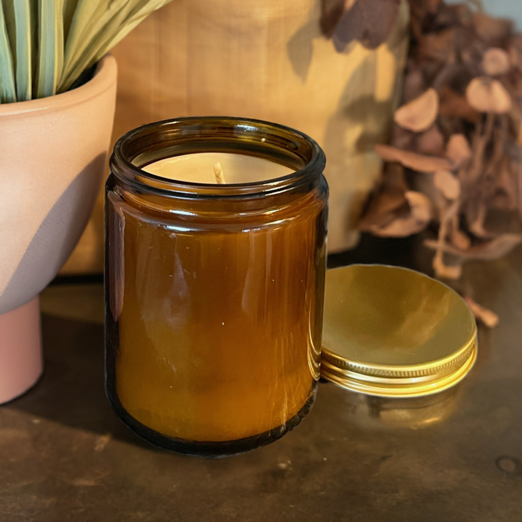 Eucalyptus and Lime - 100% Natural Beeswax Blend Candle