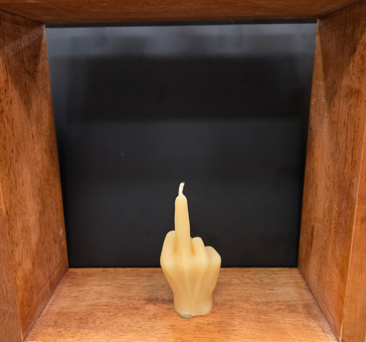 Middle Finger Candle