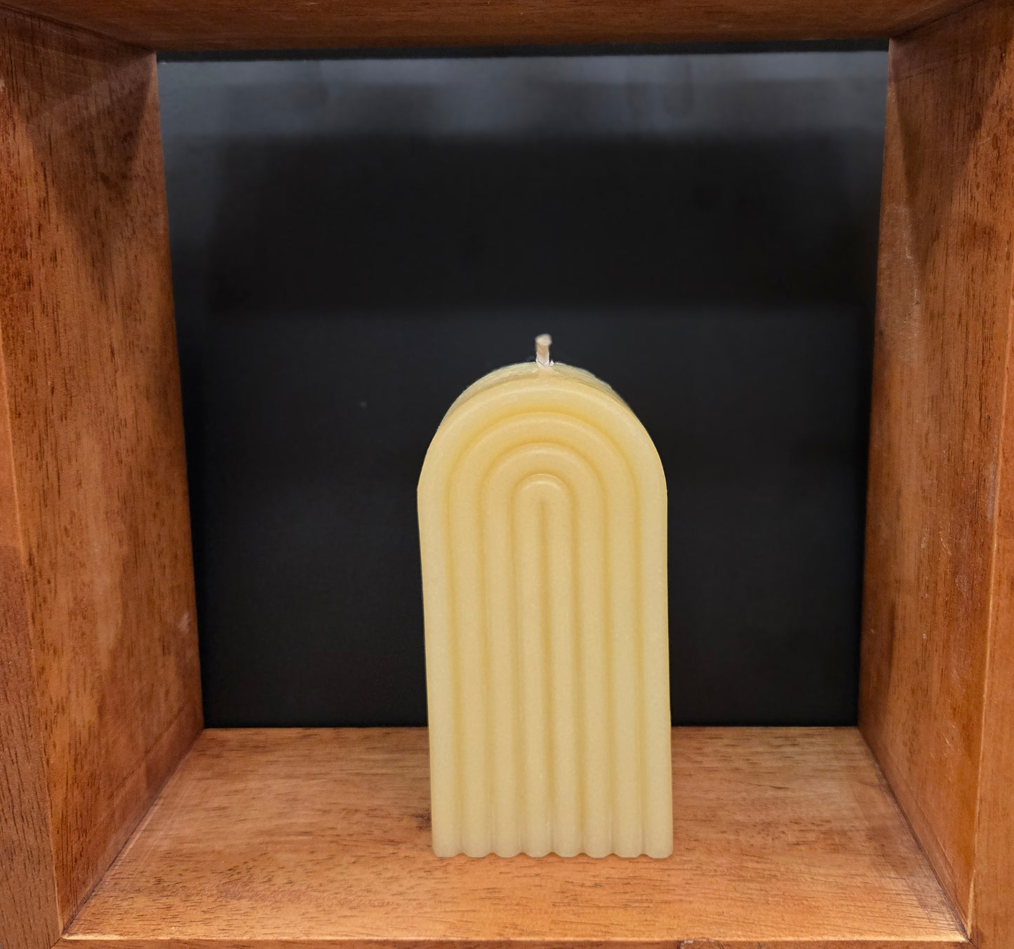 Geometric Arch Candle
