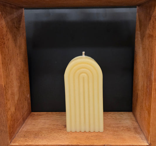 Geometric Arch Candle